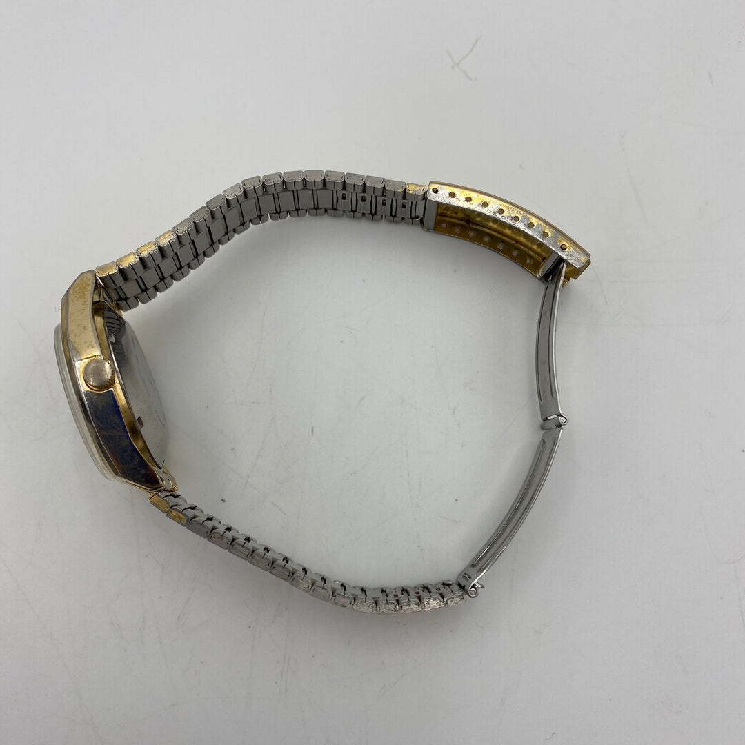 u305 Vintage Jules Jurgenson Automatic Stainless 17J Swiss Men's Wrist Watch