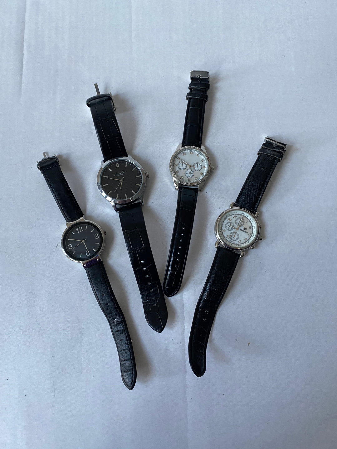 u349 Vintage Lot of 4 Elegant Unisex Wrist Watches Overstock Inventory 20% off