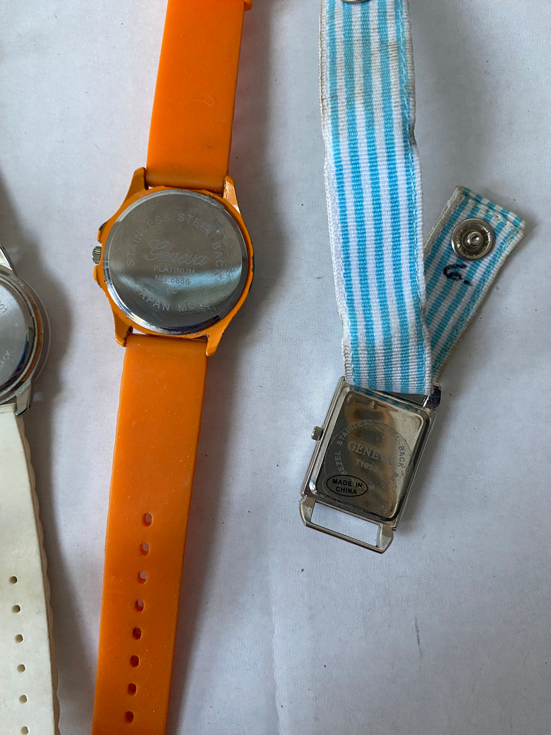 u353 Vintage Lot of 4 Elegant Unisex Wrist Watches Overstock Inventory 20% off