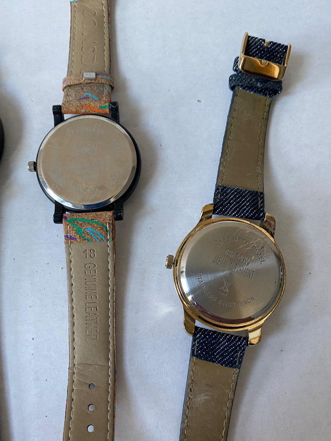 u356 Vintage Lot of 4 Elegant Unisex Wrist Watches Overstock Inventory 20% off