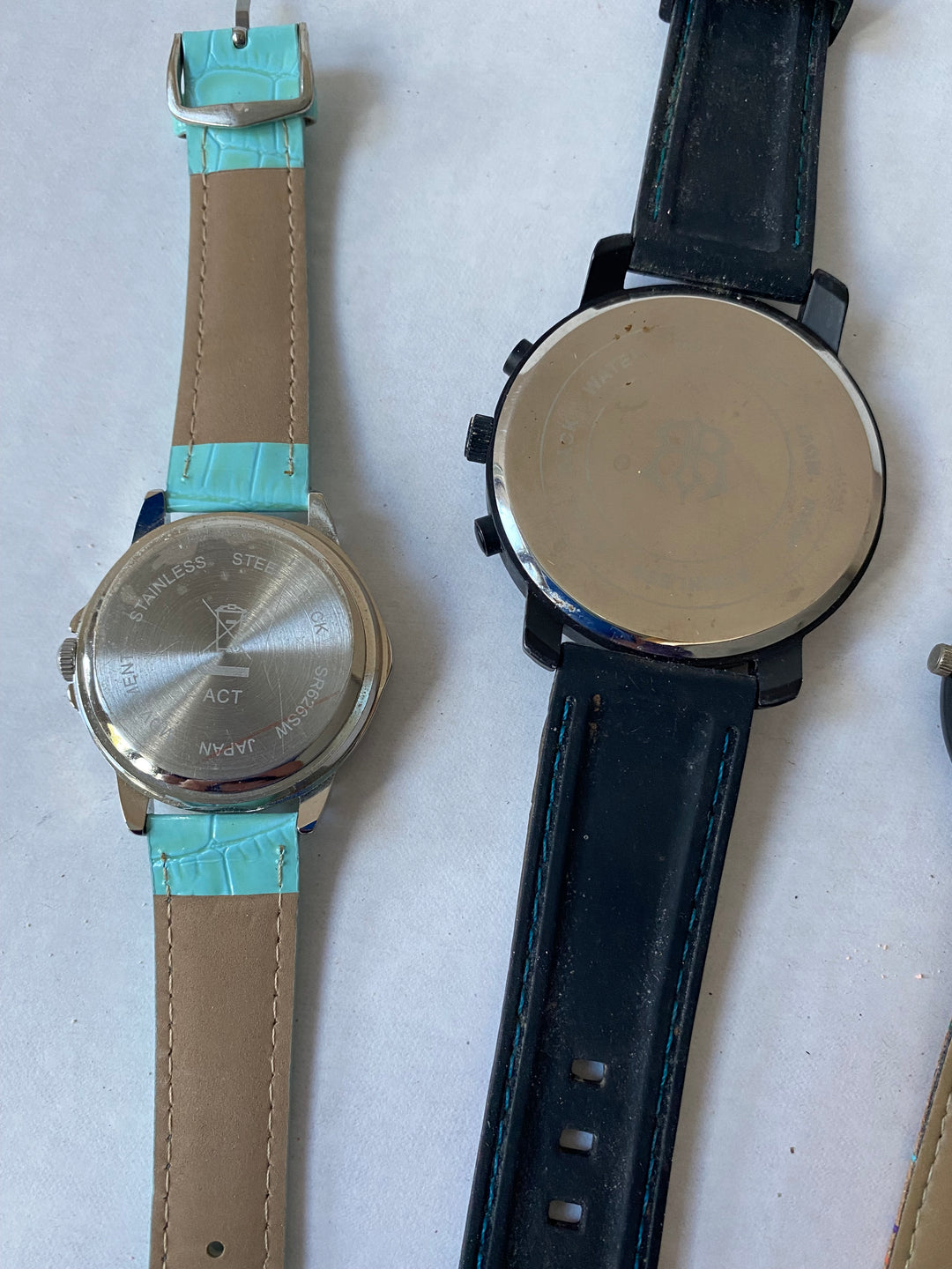 u356 Vintage Lot of 4 Elegant Unisex Wrist Watches Overstock Inventory 20% off