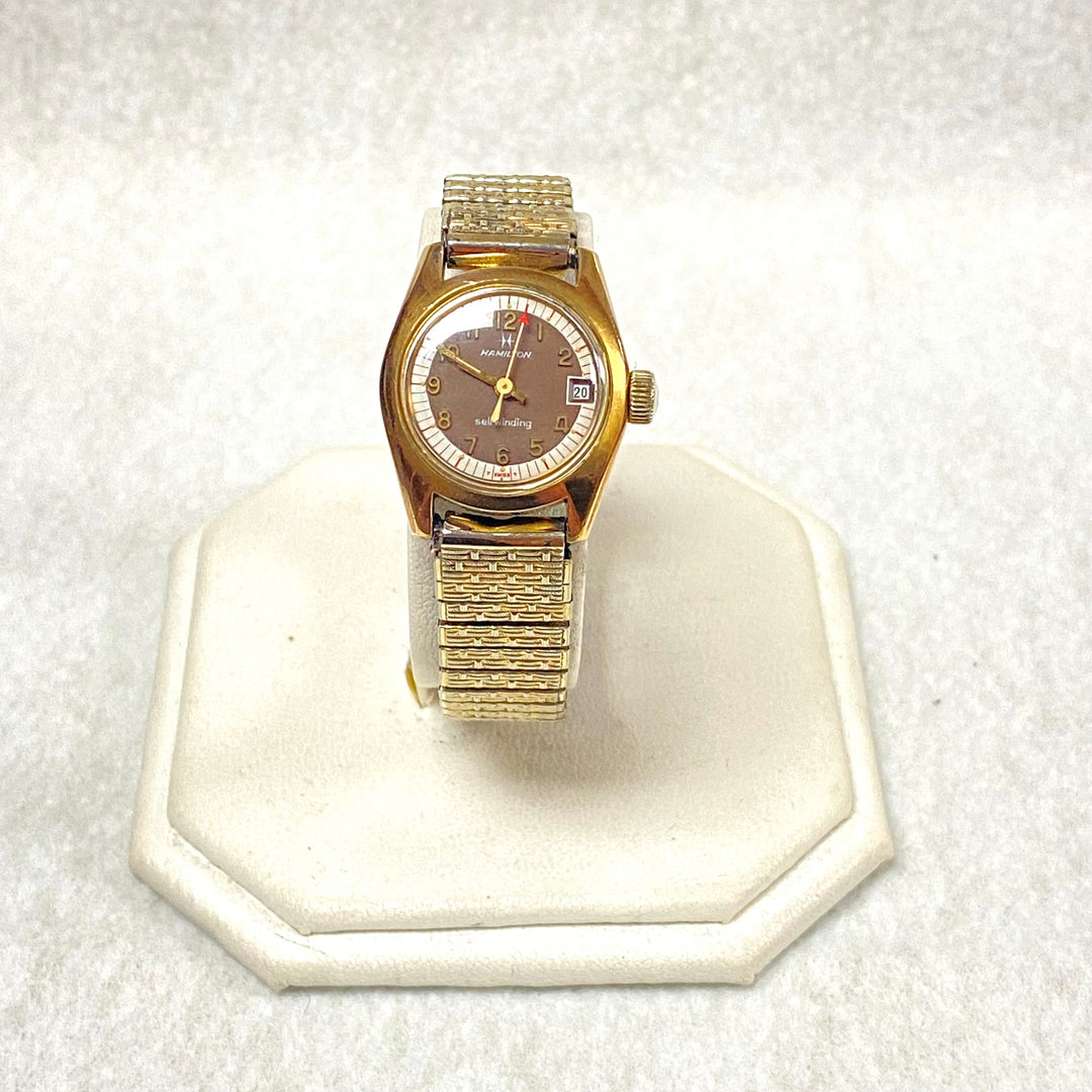 u427 Vintage Hamilton Swiss Selfwinding Automatic Water Resistant Wrist Watch 17