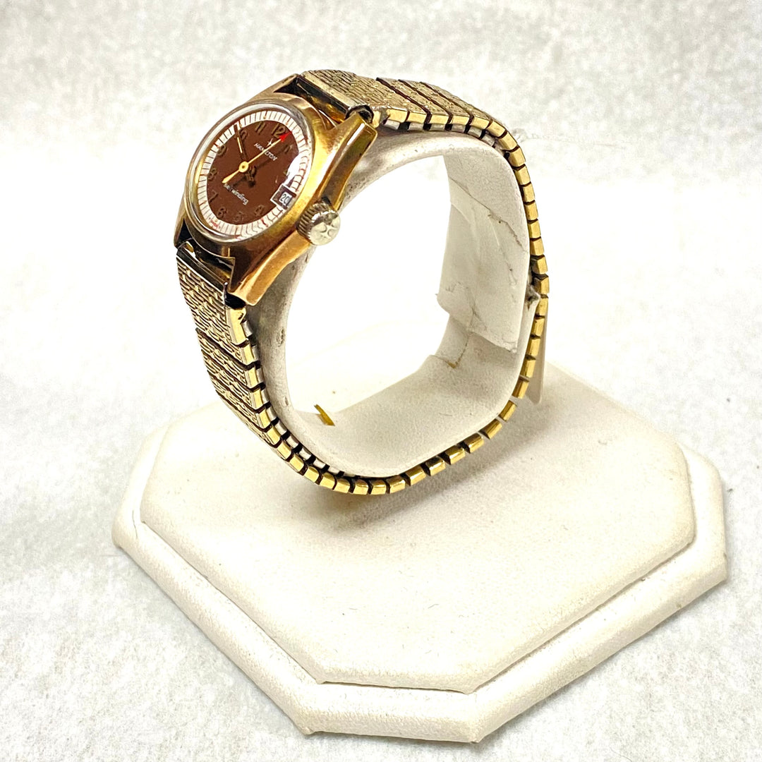 u427 Vintage Hamilton Swiss Selfwinding Automatic Water Resistant Wrist Watch 17