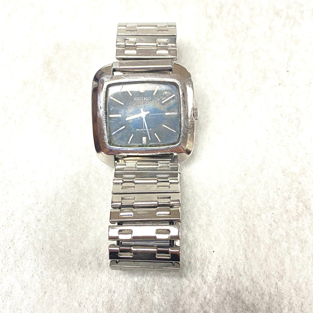u429 Vintage Seiko Japan 2559 Stainless Steel 890352 Wrist Watch 24 Jewels