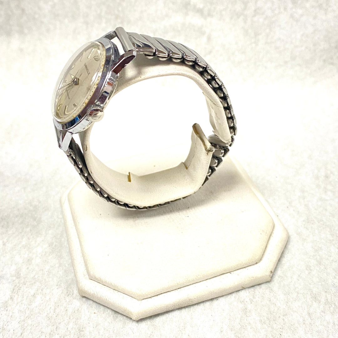 u431 Vintage Caravelle Waterproof Stainless Steel Mechanical Wrist Watch