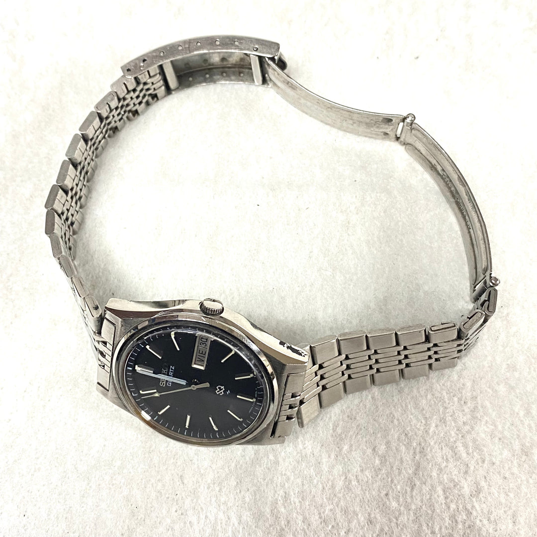 u435 Vintage Seiko Japan 7123 Quartz Stainless Steel Water Resistant Wrist Watch