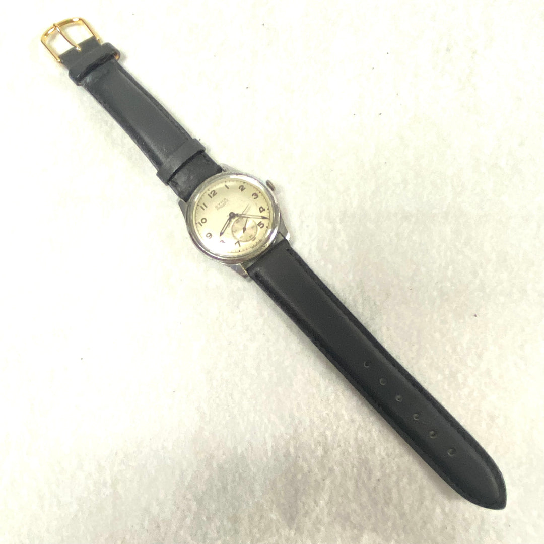 u440 Vintage CYMA Triplex Mechanical Swiss Stainless Back 15 Jewels Wrist Watch