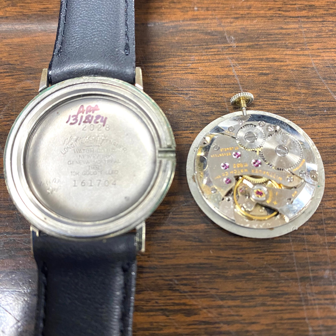 u442 Vintage Longines Wittnauer 10K Gold Filled Mechanical 17J Wrist Watch