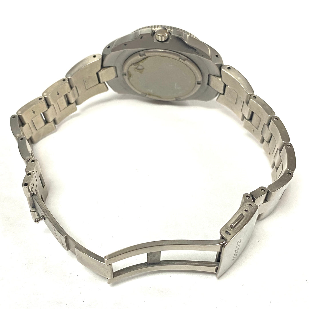 u520 Vintage Seiko Japan Titanium G Perpetual Calendar Wrist Watch 8F56-0078