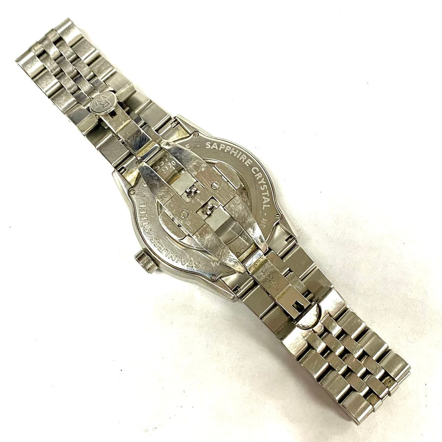 u703 Raimond Weil Geneve Automatic Sapphire Crystal Stainless Steel Wrist Watch & Box