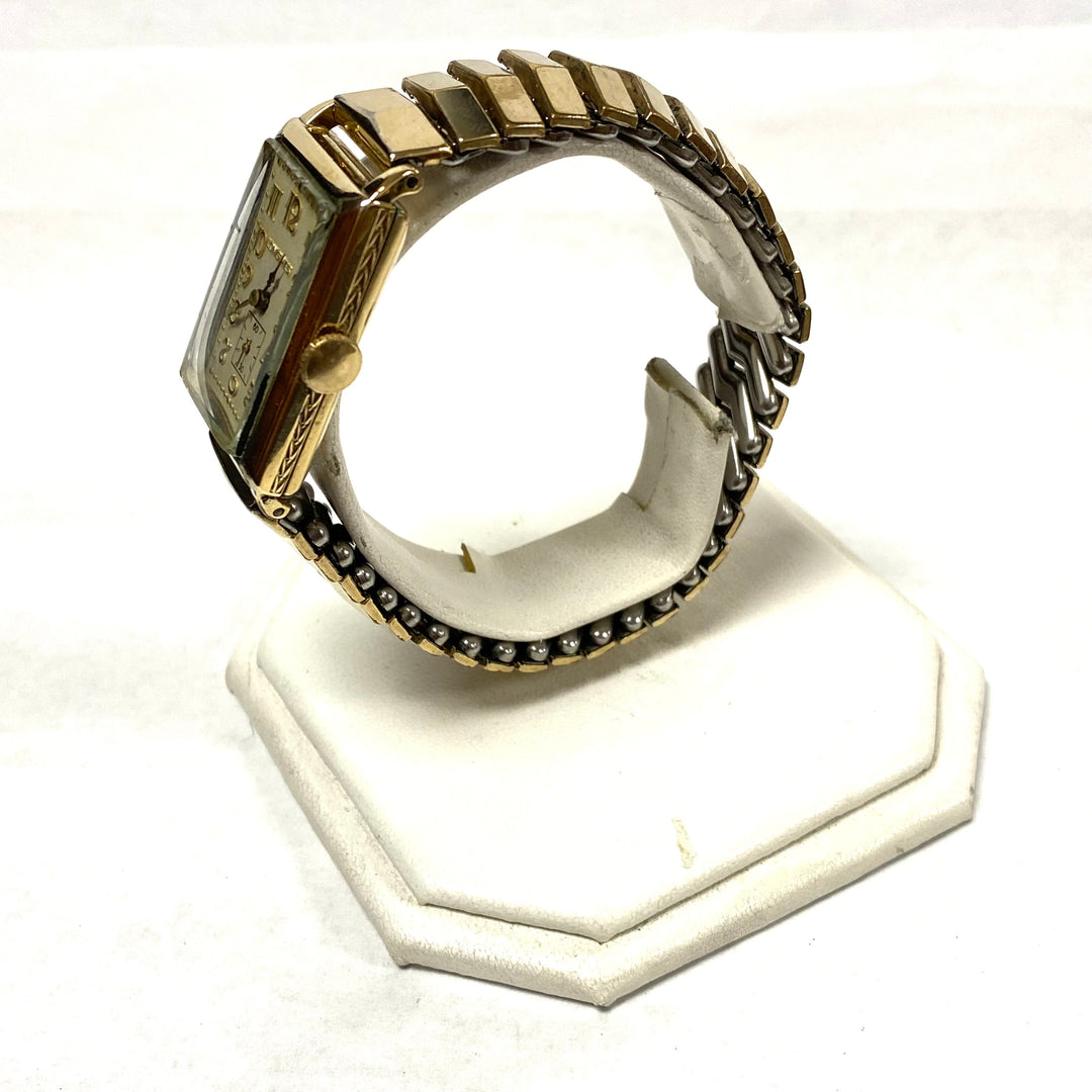 u706 Vintage Longines Swiss 14K Gold Filled 15 Jewels Mechanical Wrist Watch