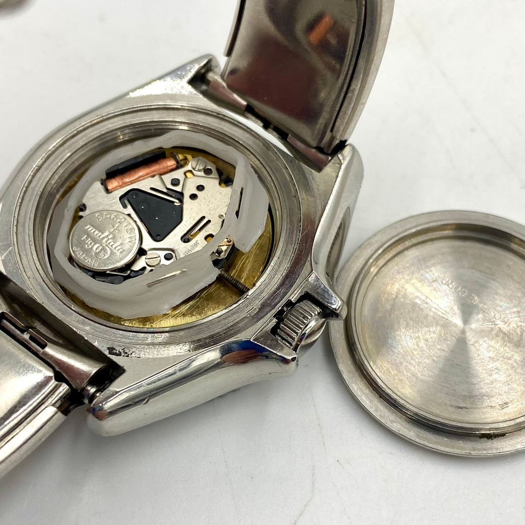 u713 Vintage Seiko Japan 2625 Diver's 150 WR Stainless Steel Unisex Wrist Watch