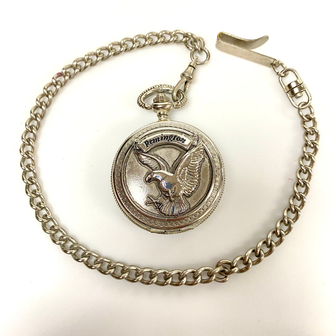 u764 Vintage Remington Quartz Japan Movement Pocket Watch