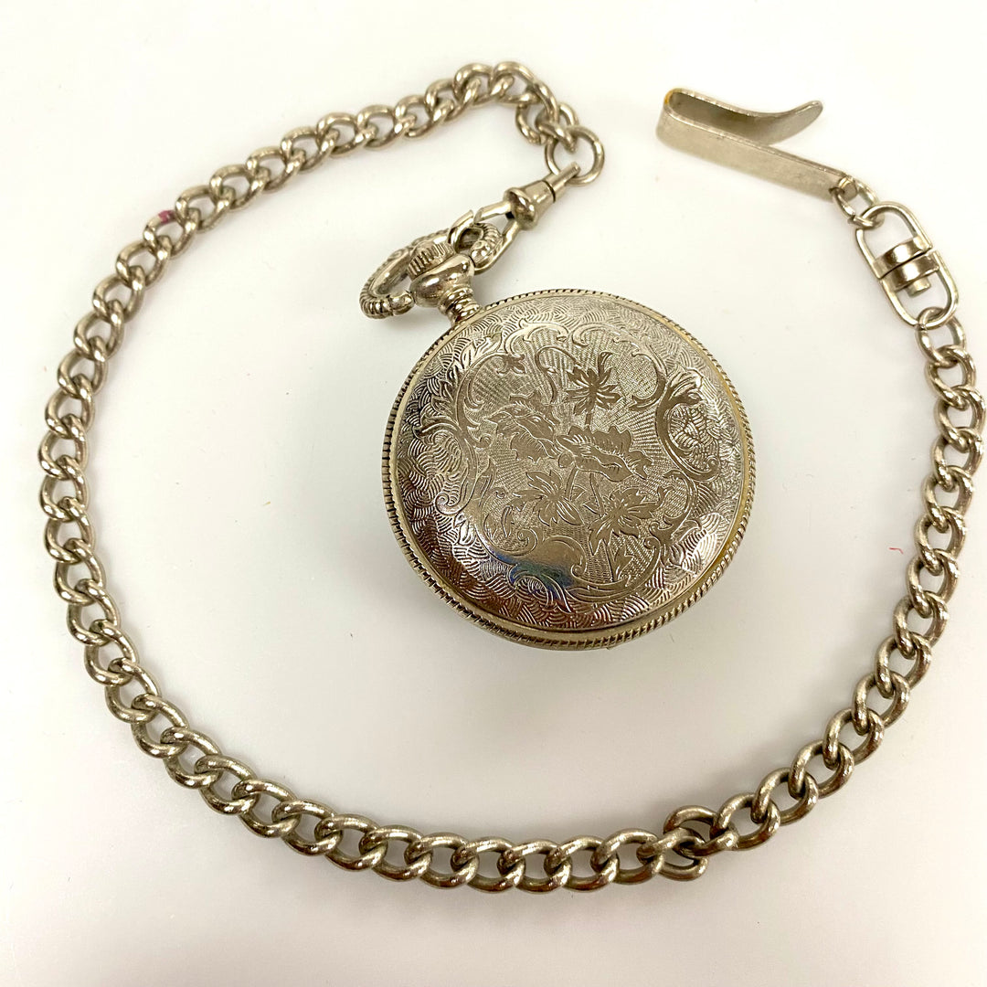 u764 Vintage Remington Quartz Japan Movement Pocket Watch