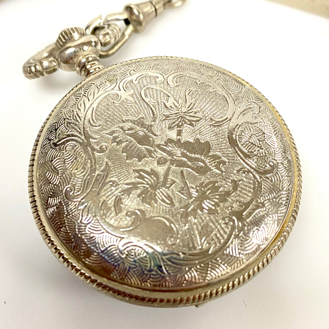 u764 Vintage Remington Quartz Japan Movement Pocket Watch