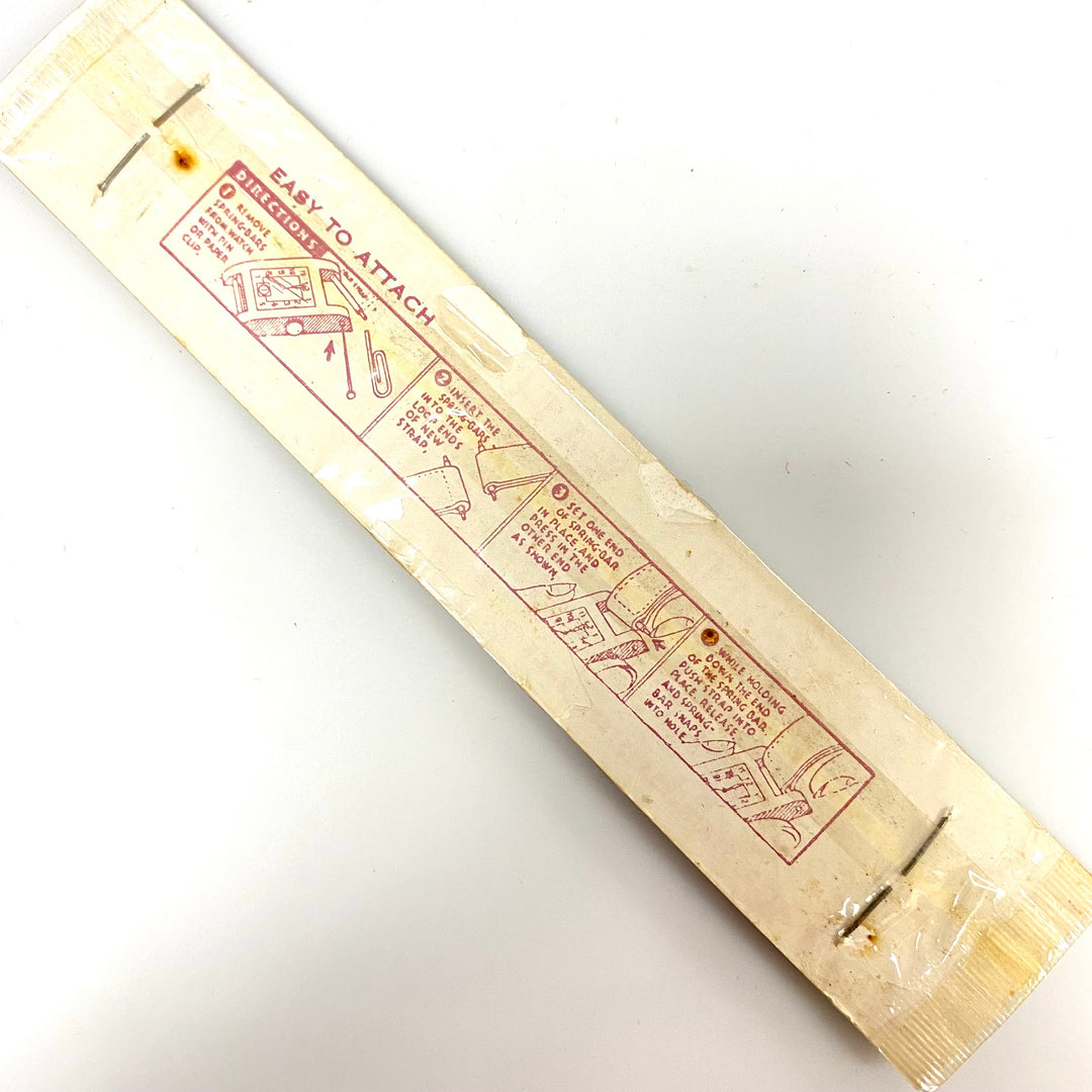 u777 Vintage Gold Plated Stainless Steel Back One-Piece Stretchy Watch Band