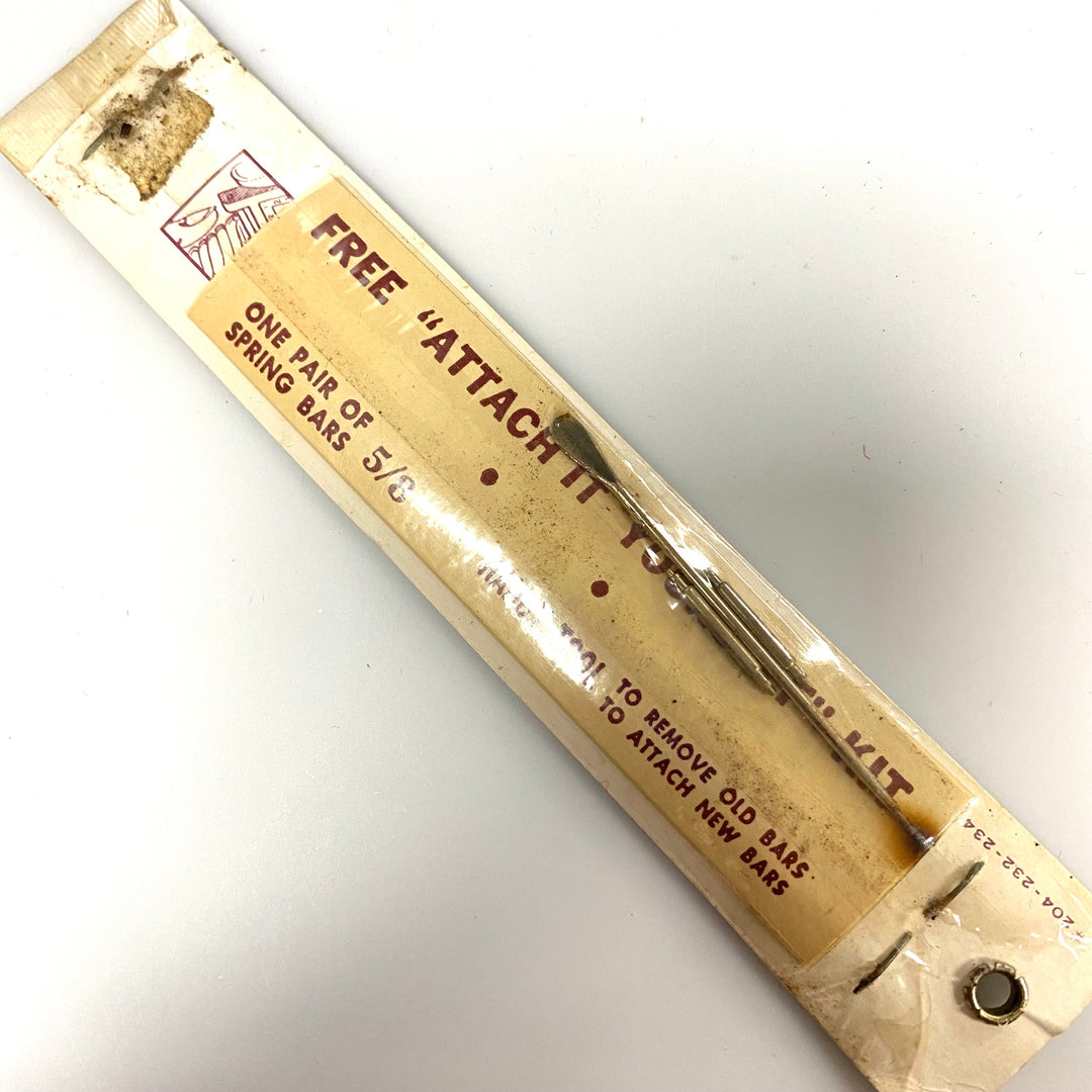 u779 Vintage Electro-Plated Stainless Steel 1-Piece Stretchy Watch Band Bracelet