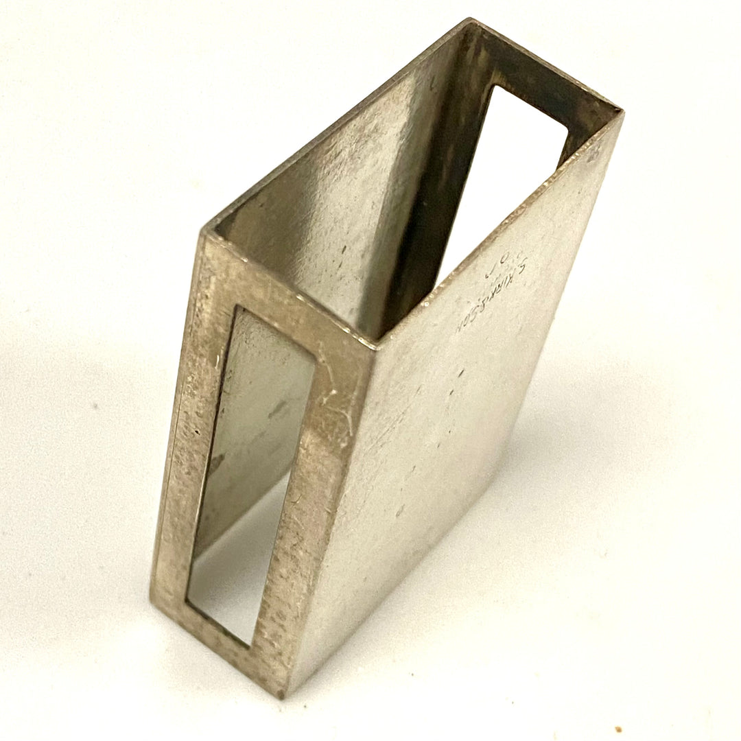 u900 Vintage Sterling Silver S.Kirk & Son Match Box Holder Collectibles 1973