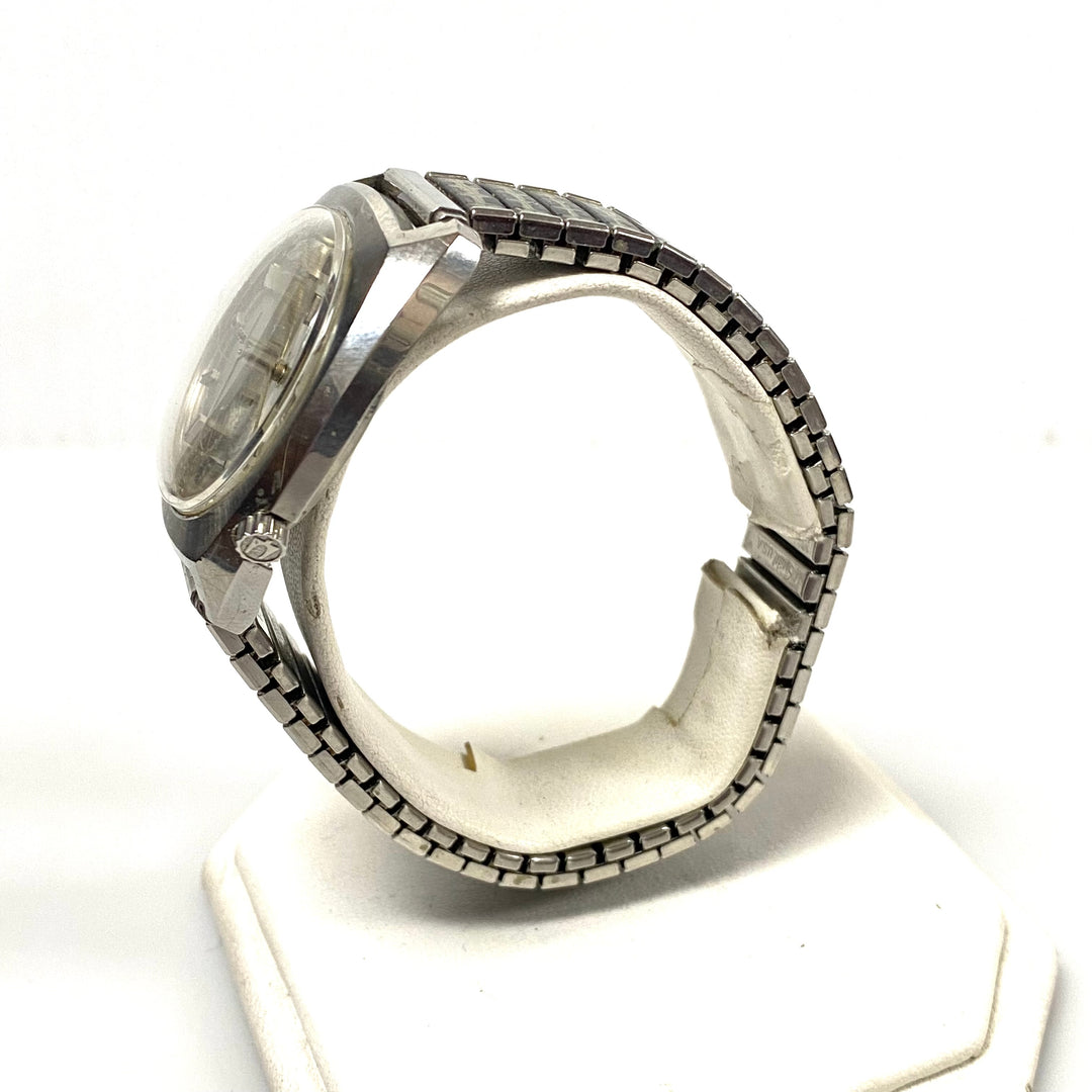 u911 Vintage Accutron Bulova Stainless Steel J194055 Men's Wrist Watch USA