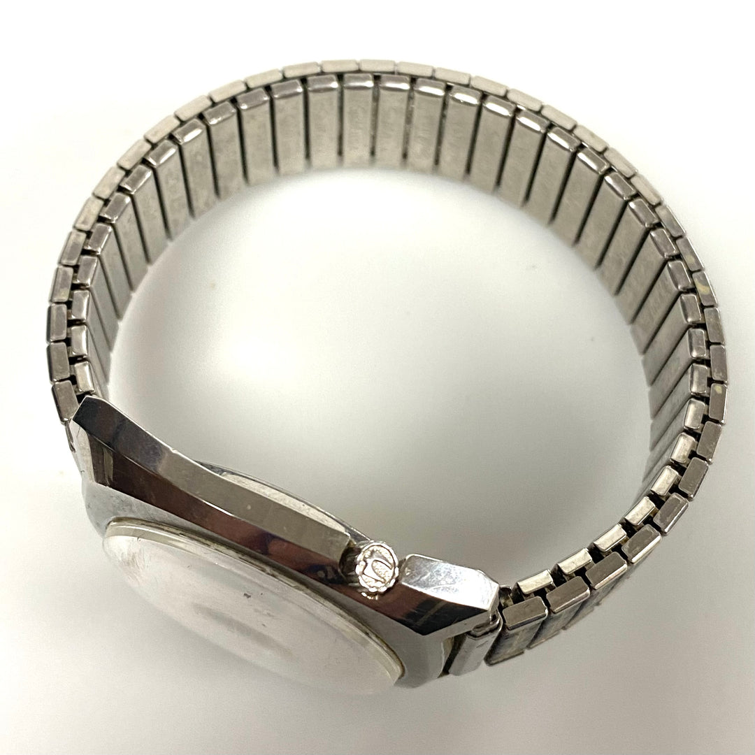 u911 Vintage Accutron Bulova Stainless Steel J194055 Men's Wrist Watch USA