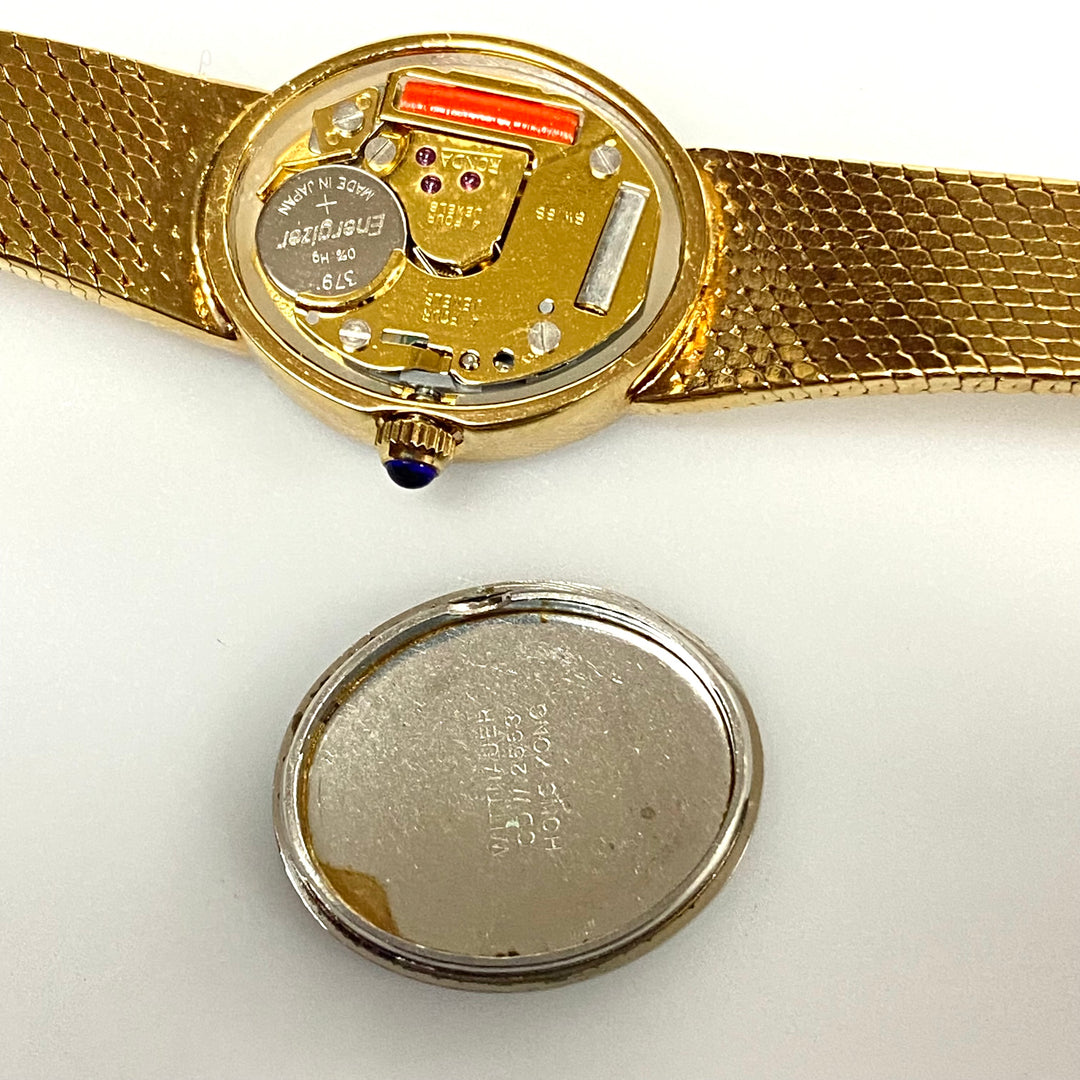 u912 Vintage Wittnauer Quartz Swiss Made CDW 2553 4J Ladies Wrist Watch USA