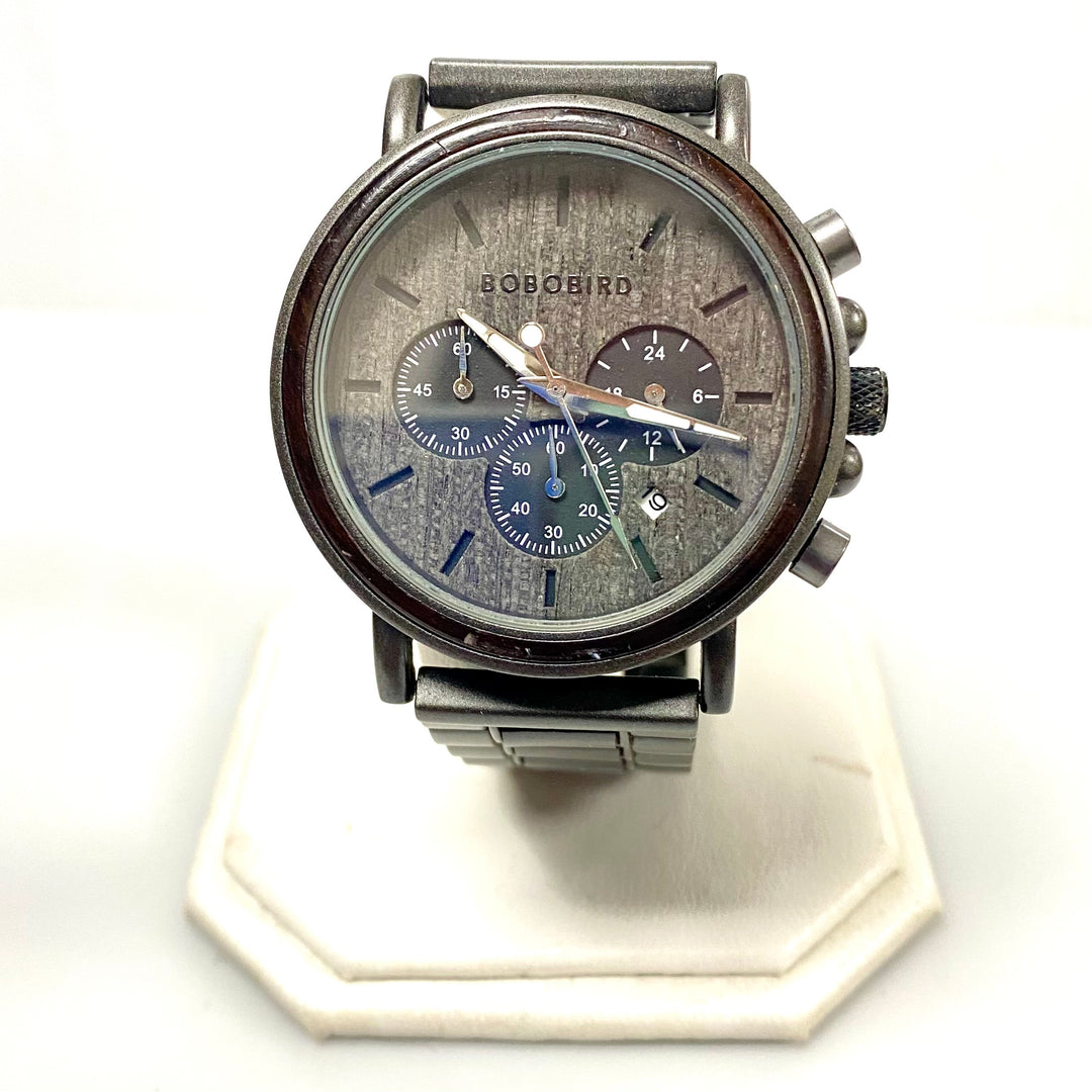 u923 BOBOBIRD Stainless Steel 23-03 Pieces Of Nature Men's Wrist Watch