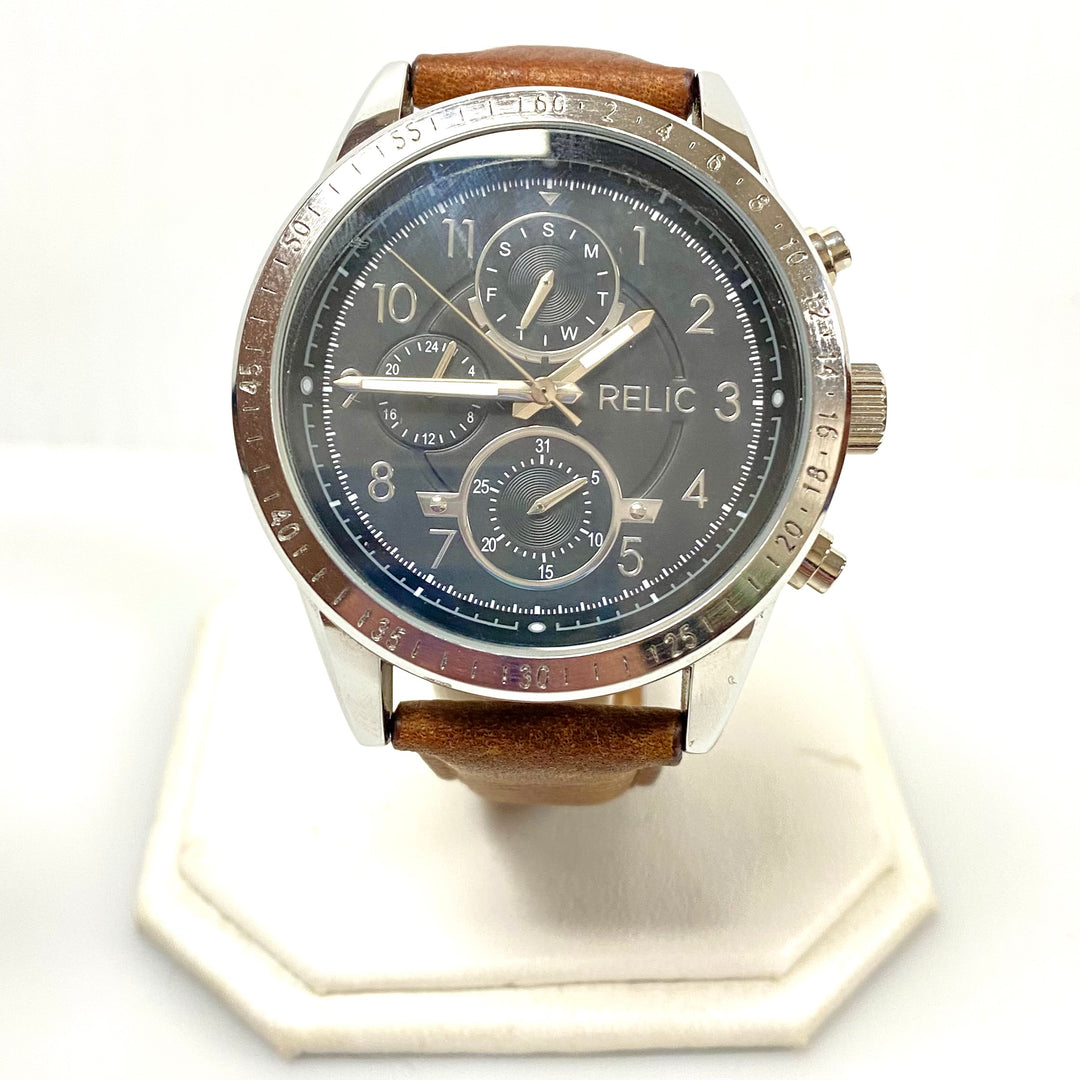 u925 RELIC by Fossil Stainless Steel Back 30M Water Resistant Quartz Wrist Watch