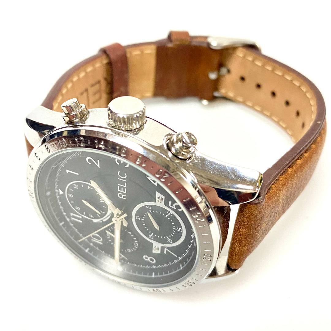 u925 RELIC by Fossil Stainless Steel Back 30M Water Resistant Quartz Wrist Watch