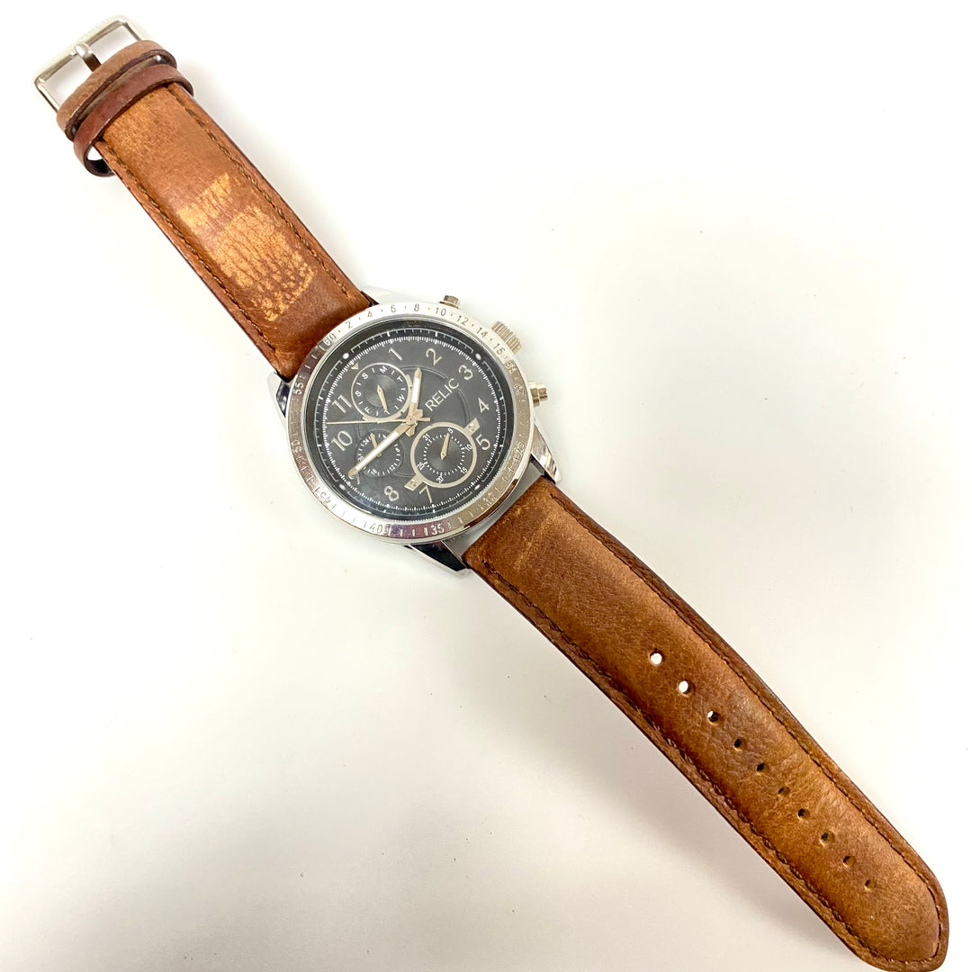 u925 RELIC by Fossil Stainless Steel Back 30M Water Resistant Quartz Wrist Watch