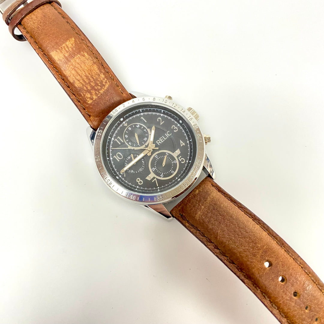 u925 RELIC by Fossil Stainless Steel Back 30M Water Resistant Quartz Wrist Watch