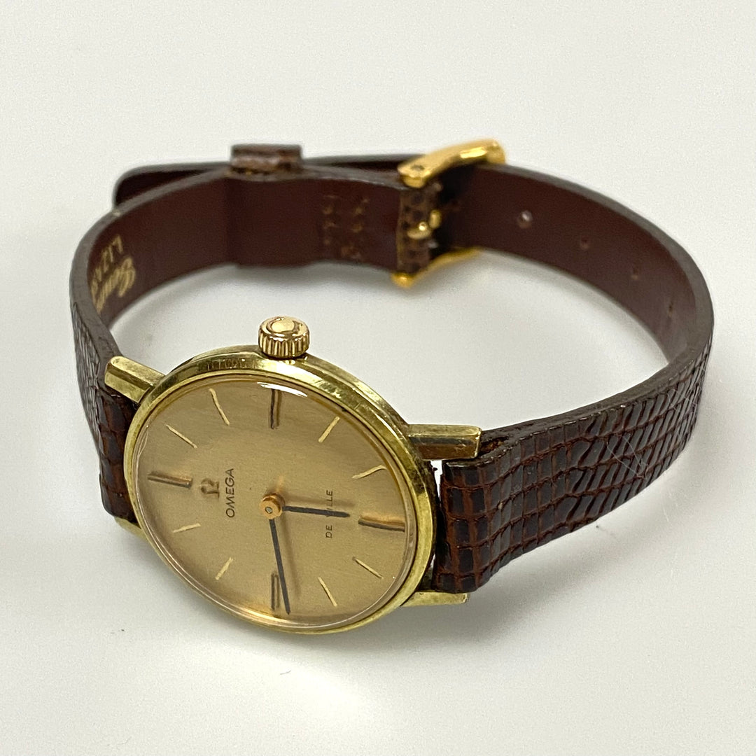u984 Vintage Omega DE VILLE Swiss Made Mechanical Women's Wrist Watch