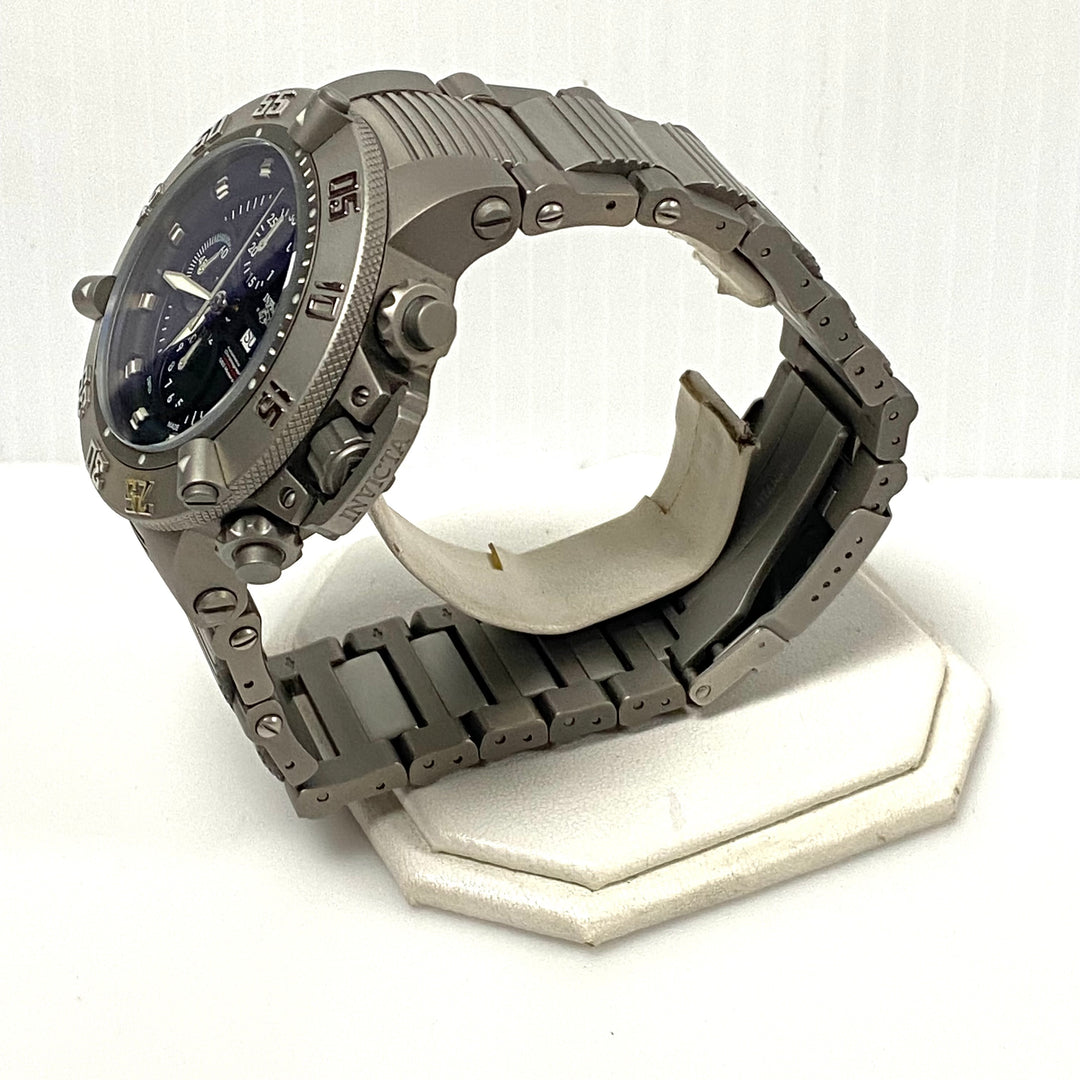 v010 INVICTA Subaqua Noma III 500m WR Chrono Limited Edition SS Titanium Wrist Watch 11050 +Box