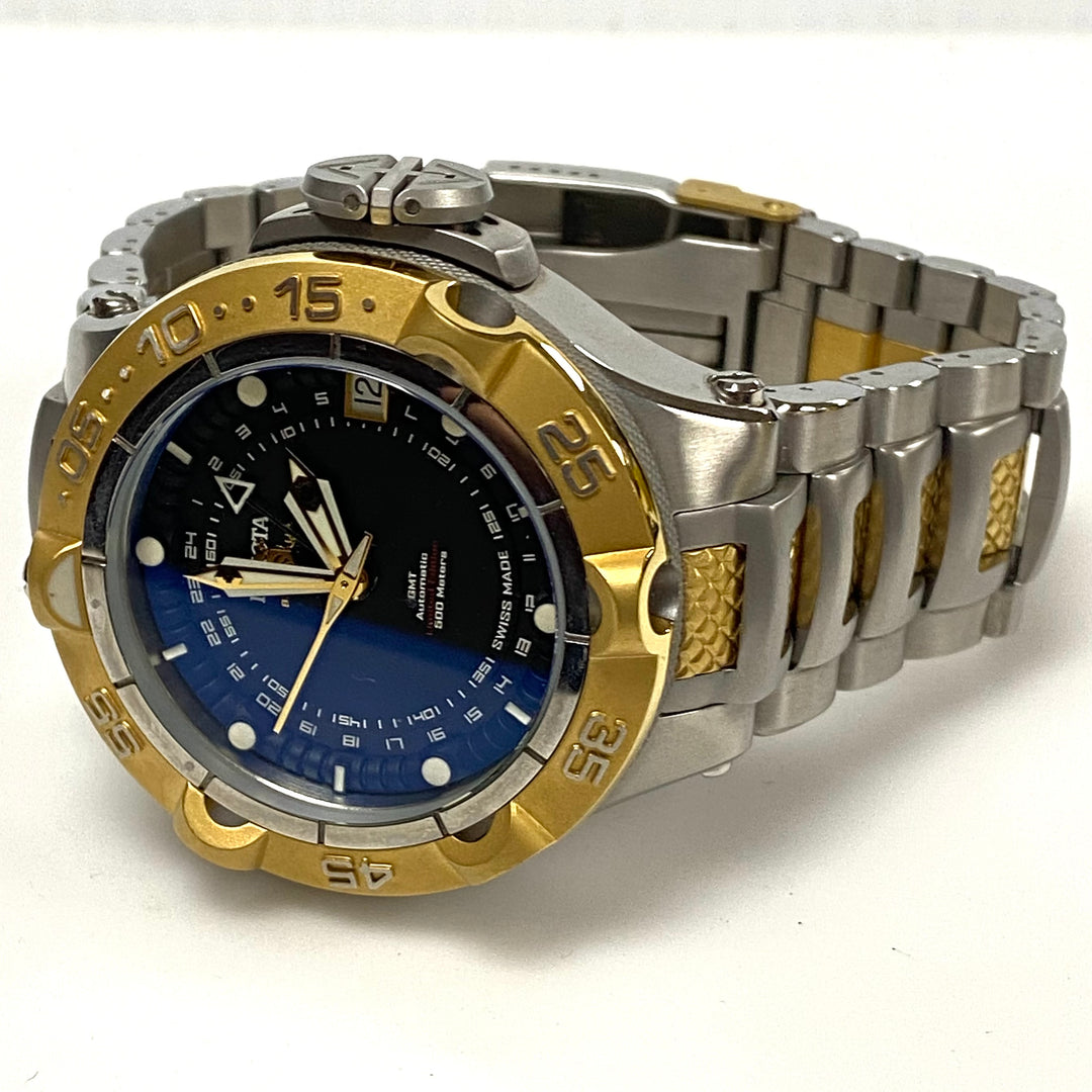v011 INVICTA Subaqua Noma V 500m WR Chronograph Limited Edition All Stainless Steel Wrist Watch 12874 +Box