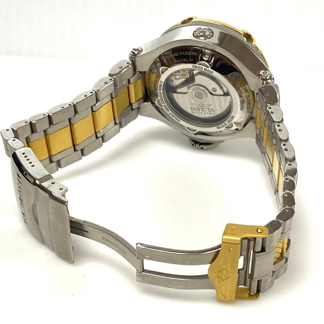 v011 INVICTA Subaqua Noma V 500m WR Chronograph Limited Edition All Stainless Steel Wrist Watch 12874 +Box