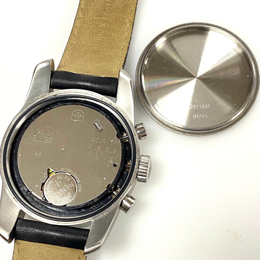 v013 Burberry Swiss Made BU7305 100M WR Quartz Men's Wrist Watch w Original Box