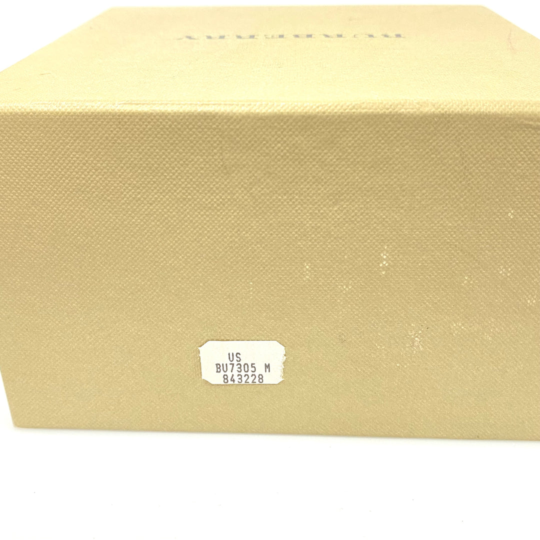 v013 Burberry Swiss Made BU7305 100M WR Quartz Men's Wrist Watch w Original Box