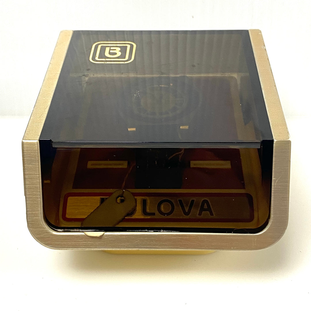 v025 Vintage Bulova Jet Star Automatic Swiss 17J Stainless Steel Wrist Watch WR +Box