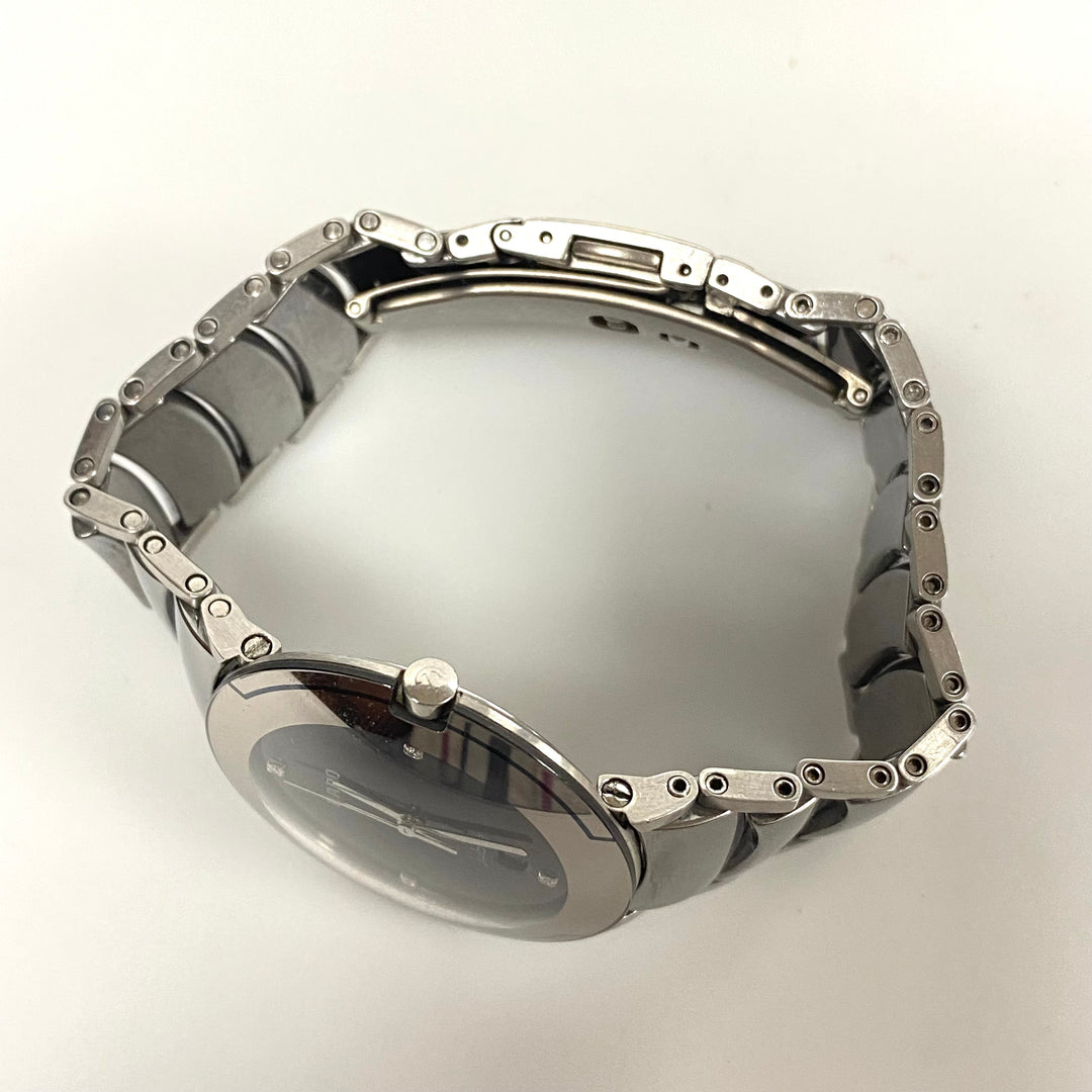 v091 Vintage RADO Jubilé DiaStar 129.0593.3 Quartz ceramic case and strap Men's Wrist Watch