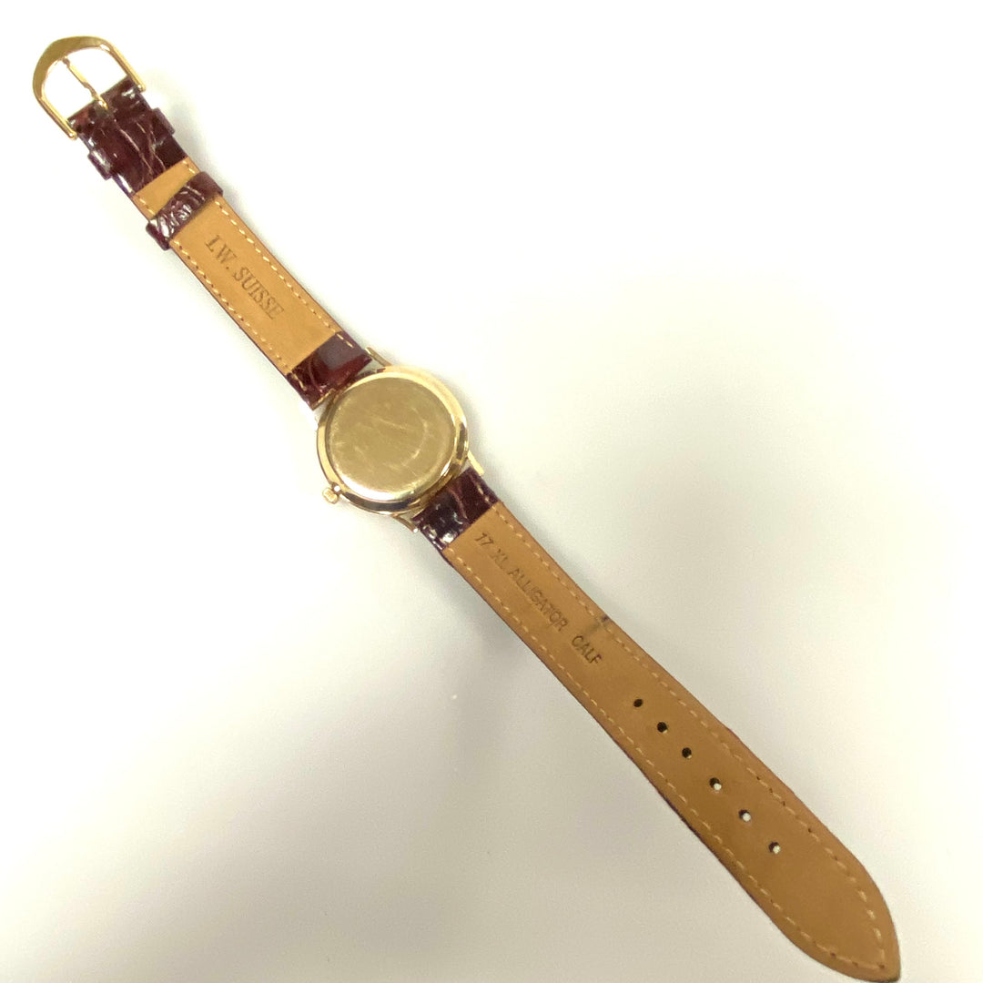 v103 Vintage Longines Admiral 10K Gold Filled Automatic Men's Wrist Watch