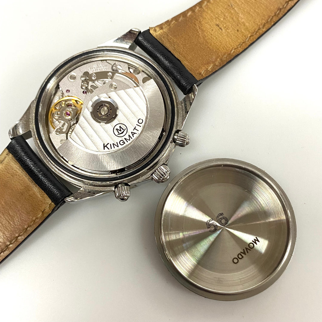 v104 Vintage Movado King Matic Automatic Swiss Made 25 Jewels Men's Wrist Watch