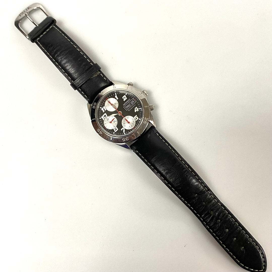 v104 Vintage Movado King Matic Automatic Swiss Made 25 Jewels Men's Wrist Watch