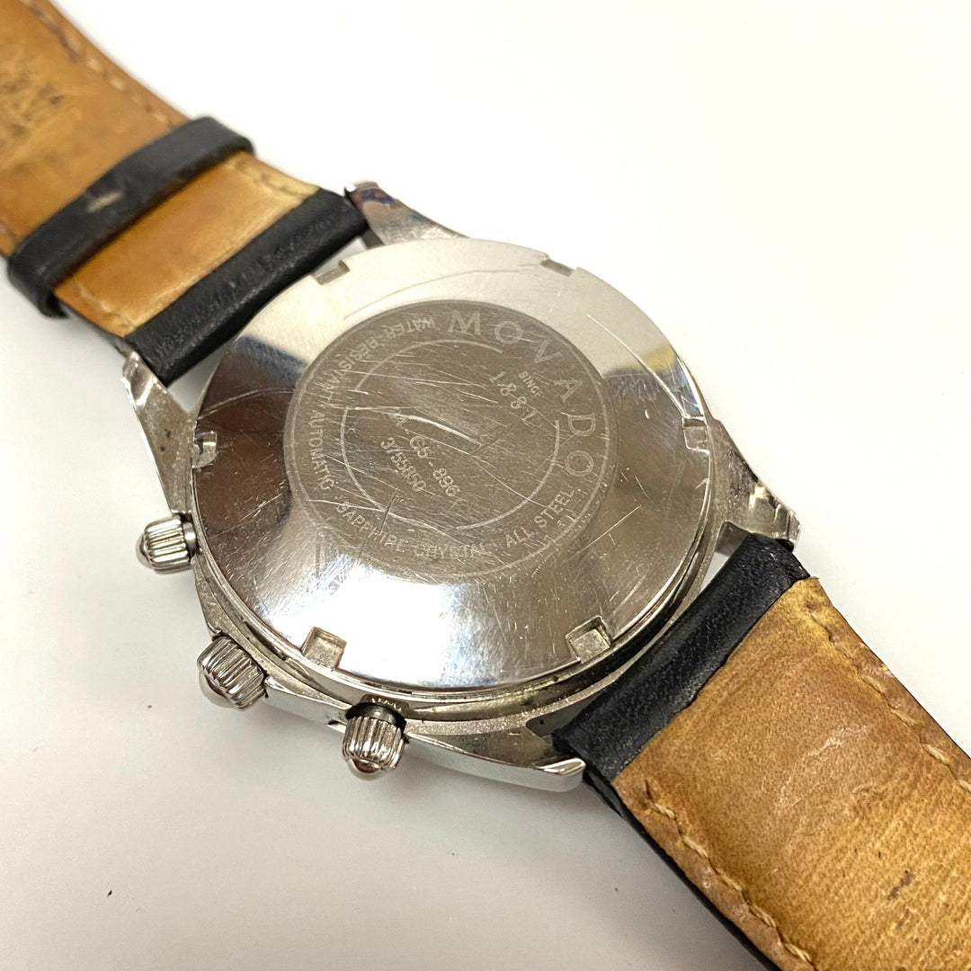 v104 Vintage Movado King Matic Automatic Swiss Made 25 Jewels Men's Wrist Watch