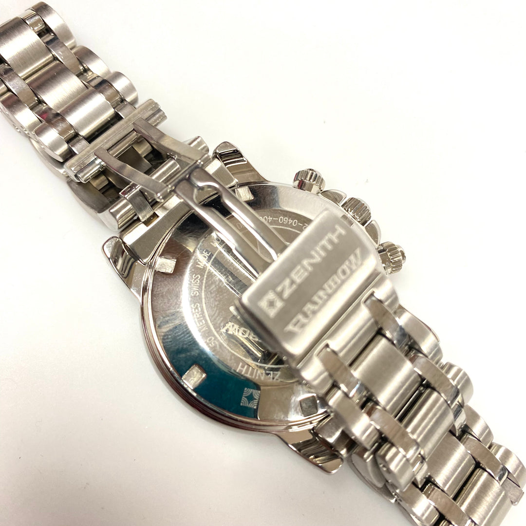 v147 Vintage Zenith Rainbow El Primero Automatic Chronograph Men's Wrist Watch