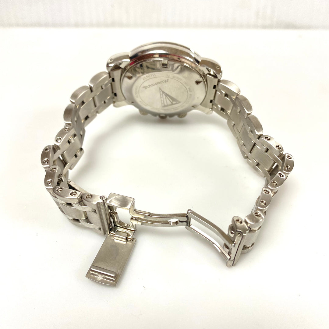 v147 Vintage Zenith Rainbow El Primero Automatic Chronograph Men's Wrist Watch