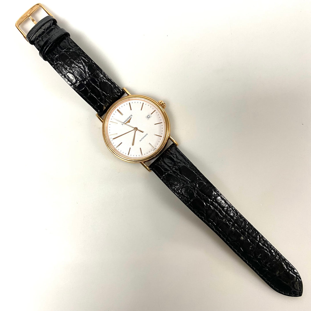 v210 Vintage Longines Presence Water Resistant Automatic Swiss Men's Wrist Watch