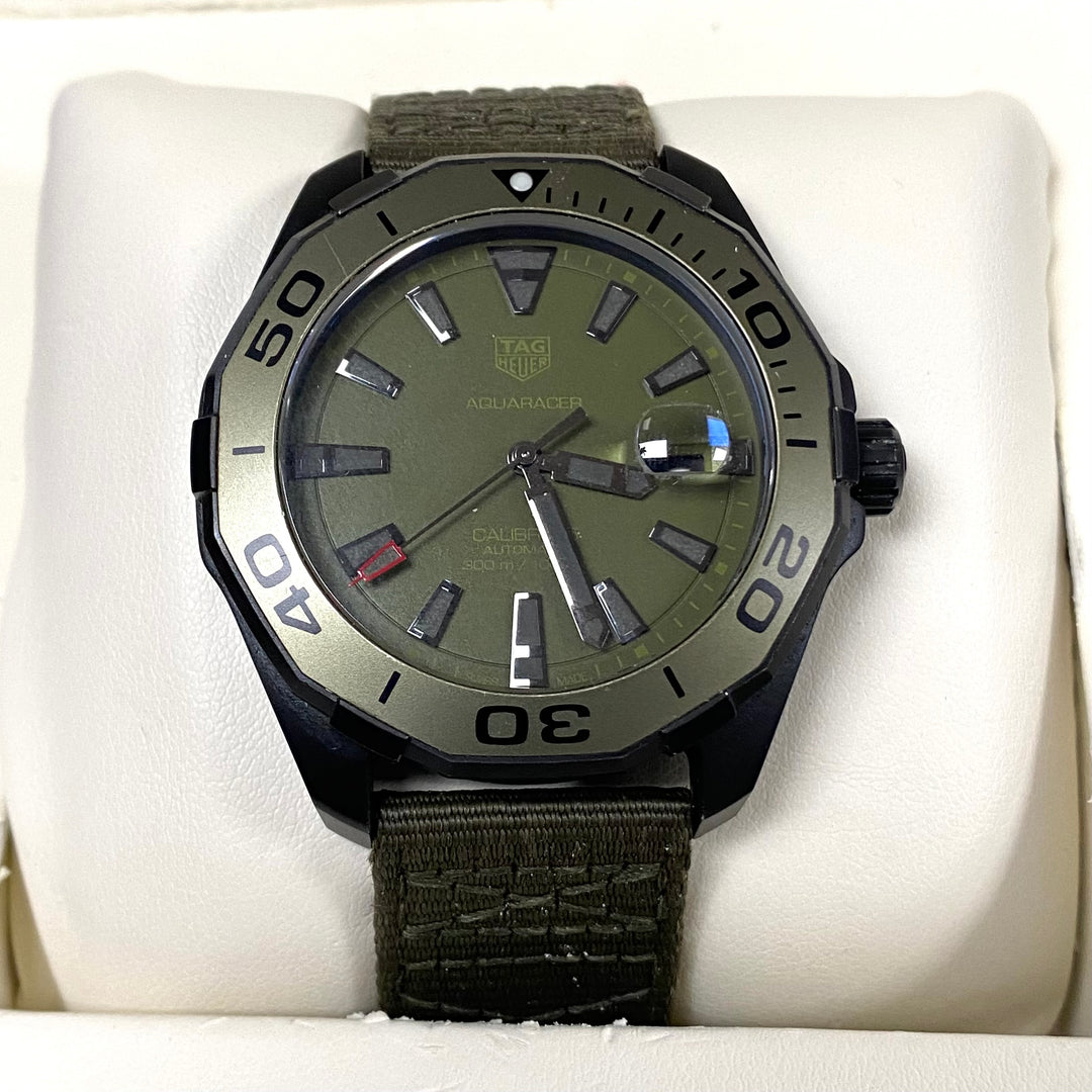 v211 Tag Heuer Aquaracer Water Resistant 300m Automatic Swiss Men's Wrist Watch