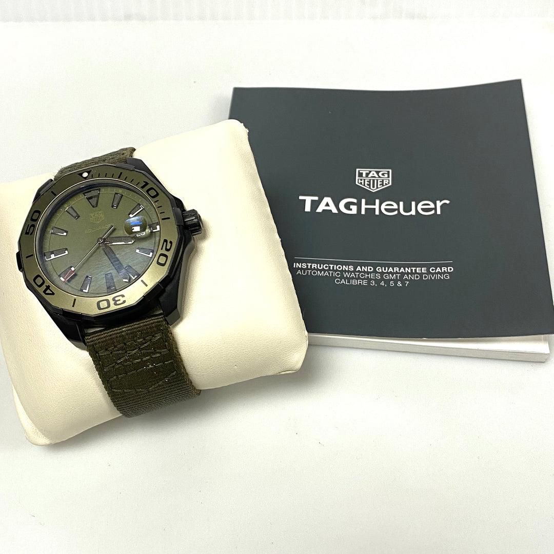 v211 Tag Heuer Aquaracer Water Resistant 300m Automatic Swiss Men's Wrist Watch