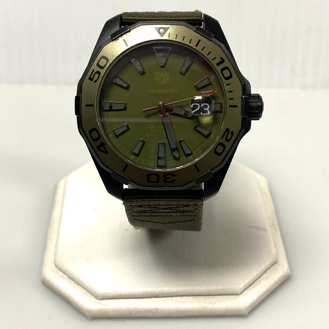 v211 Tag Heuer Aquaracer Water Resistant 300m Automatic Swiss Men's Wrist Watch