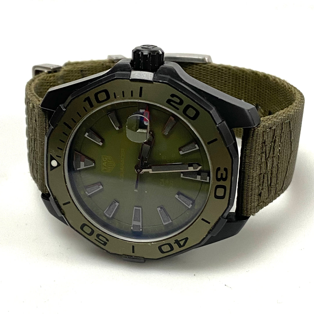 v211 Tag Heuer Aquaracer Water Resistant 300m Automatic Swiss Men's Wrist Watch