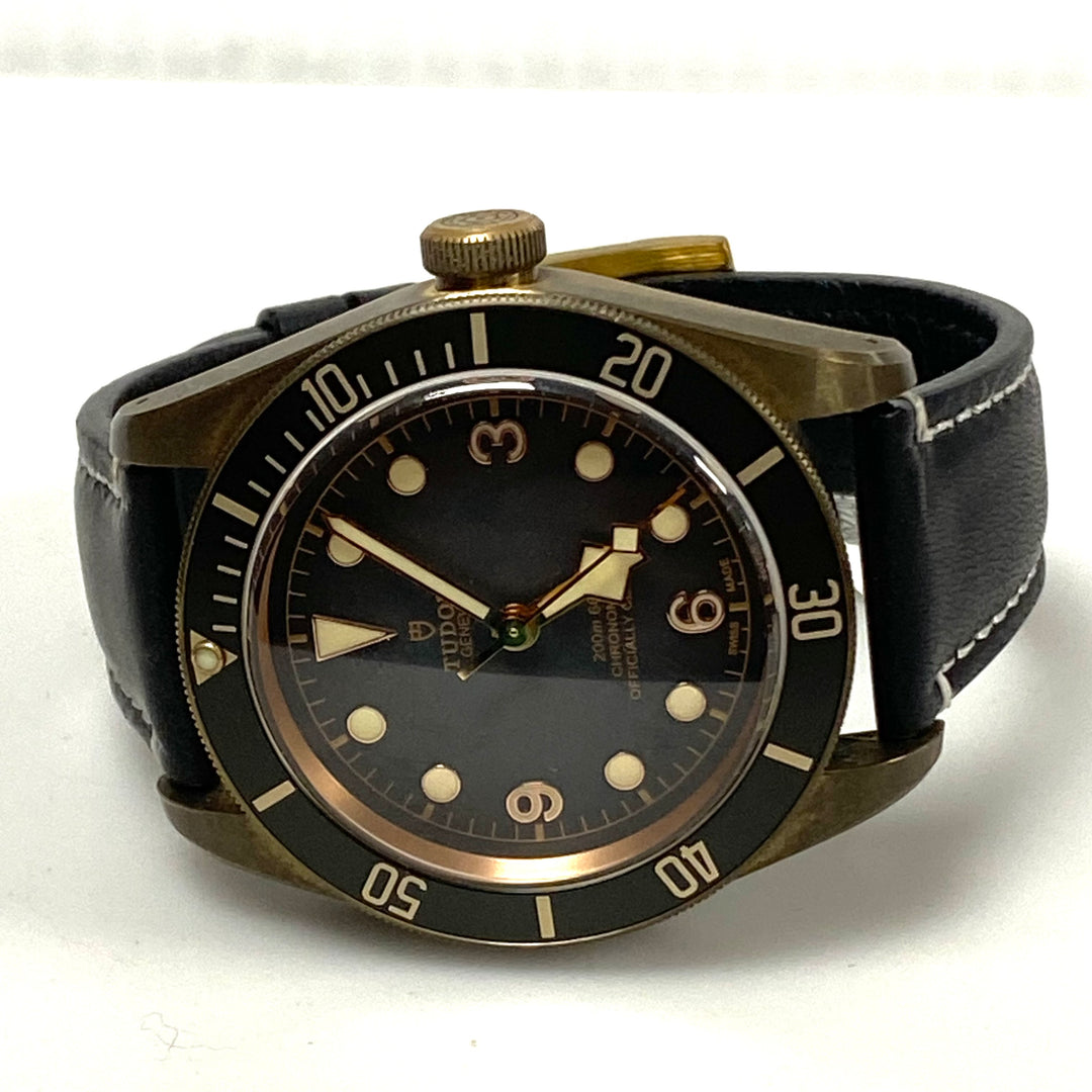 v212 Tudor Black Bay Bronze Gray Dial 43mm M79250BA Swiss Men's Wrist Watch